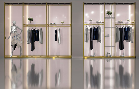 High End Luxury Fashion Store Design