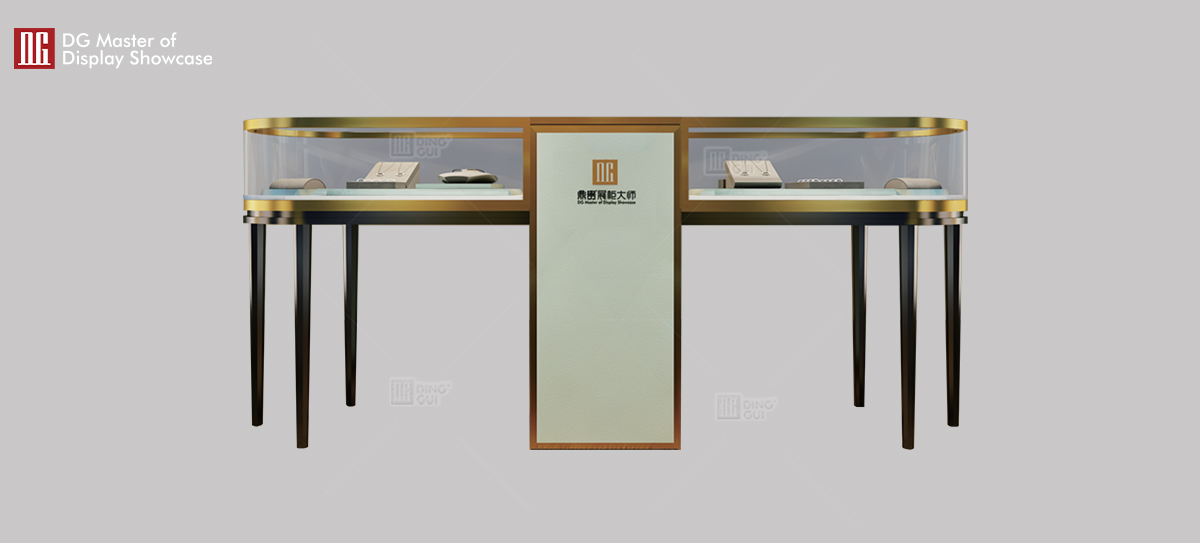 Luxury Table Top Jewelry Display Showcase